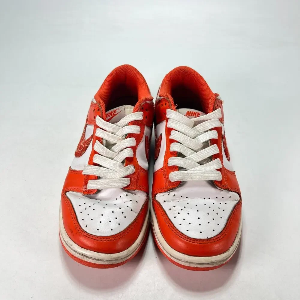 Nike Dunk Low Essential Paisley Pack Orange Sneakers DH4401-103 Womens Size 6.5